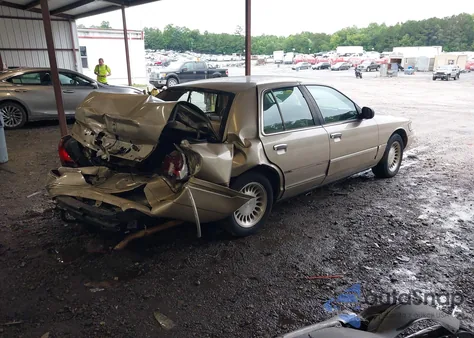 1999 Mercury Grand Marquis Ls из США, поврежденный, VIN 2MEFM75W4XX610465